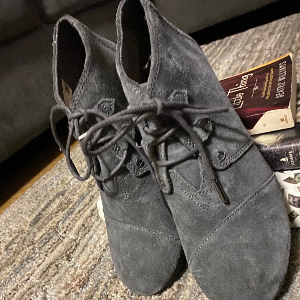 Wedge booties